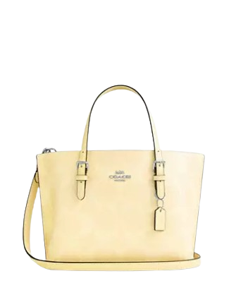 Coach Mollie Tote Bag 25 In Signature Canvas Hay