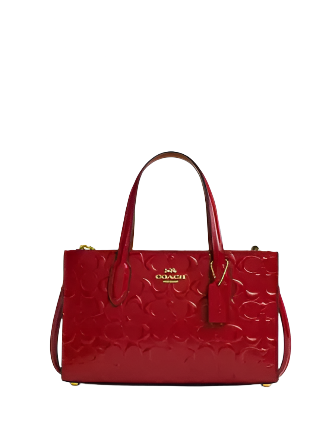 Small red coach purse hot sale