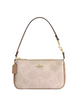 Coach Nolita 19 In Blocked Signature Canvas Sand Tan