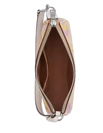 Coach Nolita 19 In Signature Canvas With Floral Print Sand