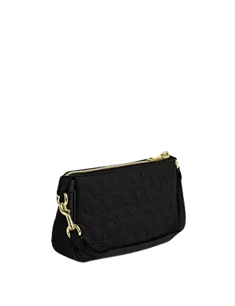 Coach Nolita 19 In Signature Leather Black