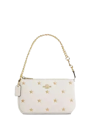 Coach Nolita 19 With Star Print Chalk