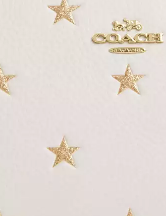 Coach Nolita 19 With Star Print Chalk
