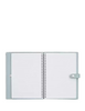 Coach Notebook In Sketch Signature Canvas Ice Blue
