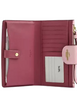 Coach Phone Wallet In Signature Canvas Powder Pink