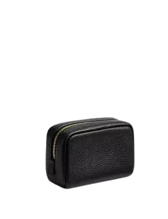 Coach Pouch Wristlet Black