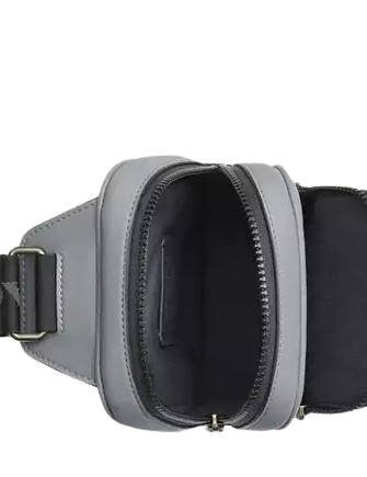 Coach Racer Sling Pack Grey Blue
