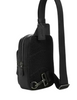 Coach Racer Sling Pack With Varsity Motif Black Chalk