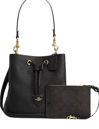 Coach Rowan Bucket Bag Black