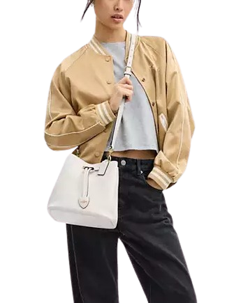 Coach Rowan Bucket Bag Chalk