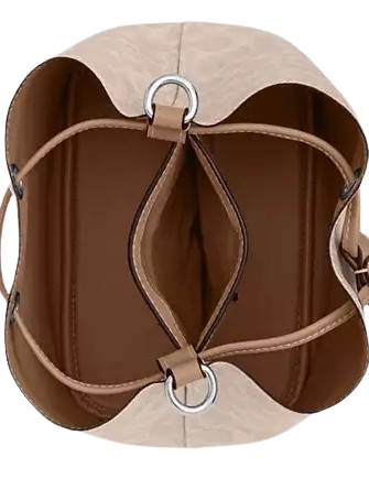 Coach Rowan Bucket Bag In Signature Canvas Sand Taupe