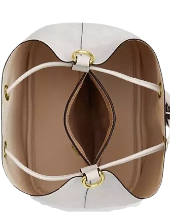 Coach Rowan Bucket Bag In Signature Canvas White Chalk