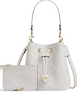 Coach Rowan Bucket Bag In Signature Canvas White Chalk