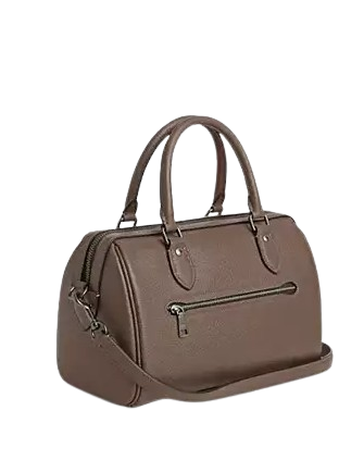 Coach Rowan Satchel Bag Dark Stone