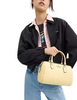 Coach Rowan Satchel Bag In Signature Canvas Hay