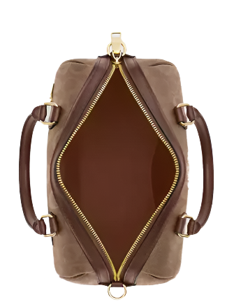 Coach Rowan Satchel Bag In Signature Canvas Tan Brown