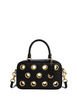 Coach Satchel Crossbody Bag With Grommets Black