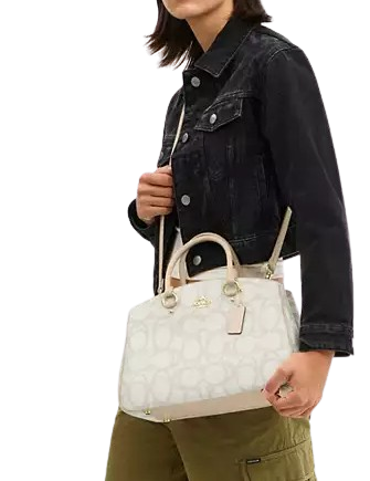 Coach Savannah Carryall Bag In Sketch Signature Canvas Ivory