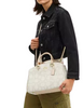 Coach Savannah Carryall Bag In Sketch Signature Canvas Ivory