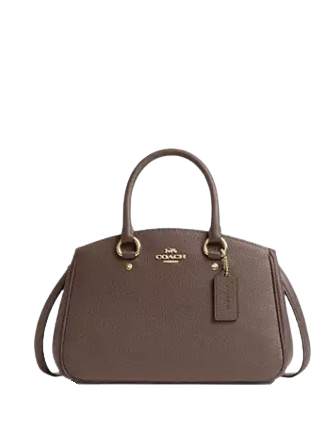 Coach Savannah Small Carryall Bag Dark Stone