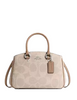 Coach Savannah Small Carryall Bag In Signature Canvas Sand Taupe