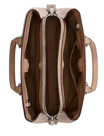 Coach Savannah Small Carryall Bag In Signature Canvas Sand Taupe