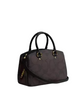 Coach Savannah Small Carryall Bag In Signature Canvas Walnut Black