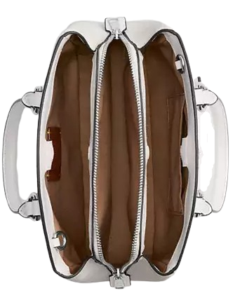 Coach Savannah Small Carryall Bag In Signature Canvas White Chalk