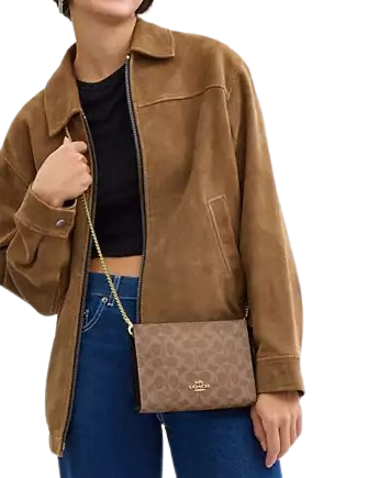 Coach Slim Crossbody Bag In Signature Canvas | Brixton Baker Coach Slim Crossbody Bag In Signature Canvas | Brixton Baker