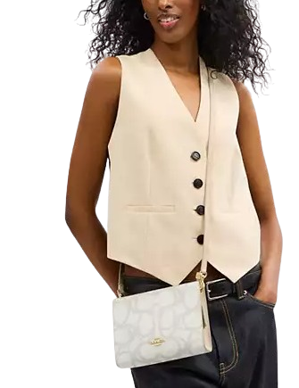 【COACH】Slim Crossbody Bag In Signature Canvas Coach Slim Crossbody Bag In Signature Canvas | Brixton Baker