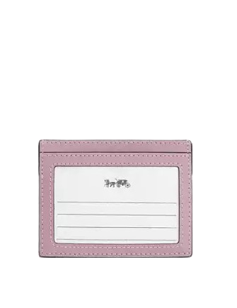 Coach Slim Id Card Case Ballerina Carnation
