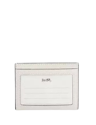 Coach Slim Id Card Case Chalk