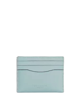 Coach Slim Id Card Case Light Blue