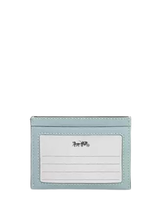Coach Slim Id Card Case Light Blue