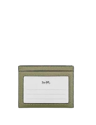 Coach Slim Id Card Case Pistachio