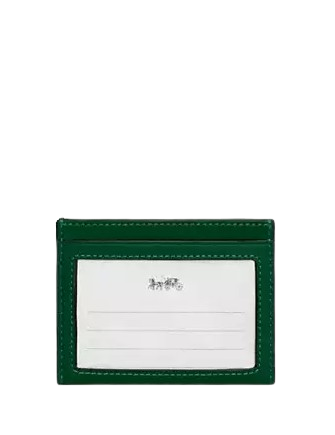 Coach Slim Id Card Case Shamrock
