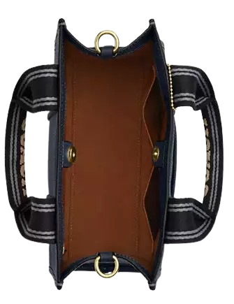 Coach Smith Tote Bag 24 Denim