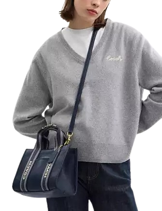 Coach Smith Tote Bag 24 Denim