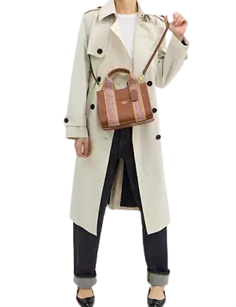 Coach Smith Tote Bag 24 Redwood