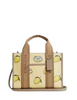 Coach Smith Tote Bag 24 With Lemon Print Garden Glade