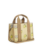 Coach Smith Tote Bag 24 With Lemon Print Garden Glade