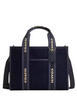 Coach Smith Tote Bag In Regenerative Cotton Dark Denim