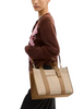 Coach Smith Tote Bag In Signature Jacquard Light Khaki