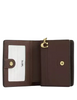Coach Snap Wallet In Signature Chenille Truffle