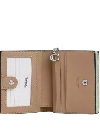 Coach Snap Wallet Light Pistachio