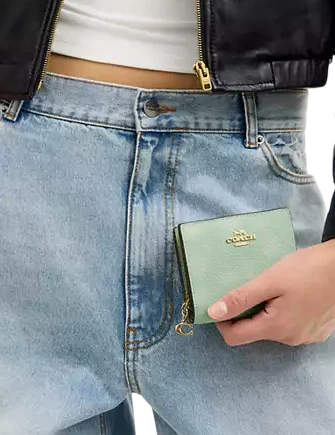 Coach Snap Wallet With Floral Print | Brixton Baker