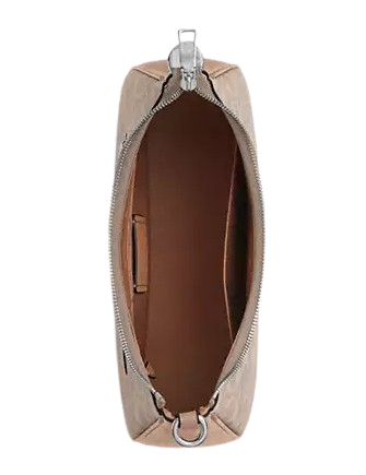 Coach Teri Hobo Bag In Signature Canvas Sand Taupe