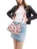 Coach Teri Hobo Bag With Cherry Print Chalk