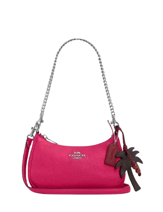 Coach Teri Mini Crossbody Bag With Palm Tree Charm Dragon Fruit