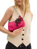 Coach Teri Mini Crossbody Bag With Palm Tree Charm Dragon Fruit